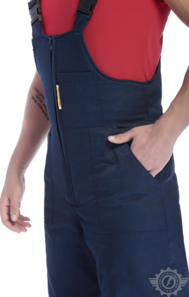 Полукомбинезон "Эксперт" зимний темно-синий