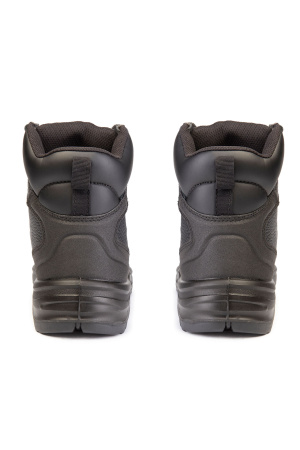 Ботинки GREYBLACK (ГРЕЙБЛЭК) с КП и КС, черные, артикул AZ-23004