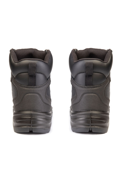 Ботинки GREYBLACK (ГРЕЙБЛЭК) с КП и КС, черные, артикул AZ-23004