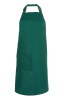 Фартук HORECA (ХОРЕКА) с нагрудником dark green (темно-зеленый)