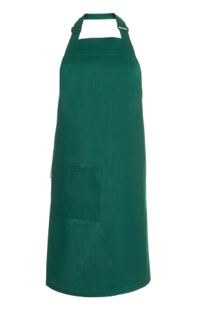 Фартук HORECA (ХОРЕКА) с нагрудником dark green (темно-зеленый)