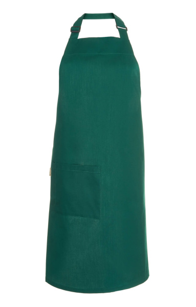 Фартук HORECA (ХОРЕКА) с нагрудником dark green (темно-зеленый)