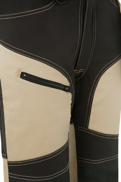 Брюки ГРАНД бежевые/черные