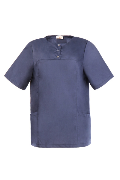 Блуза ЛИНДРЕД (Lindred) ОРИОН Лайт женская т.синяя, рукав короткий