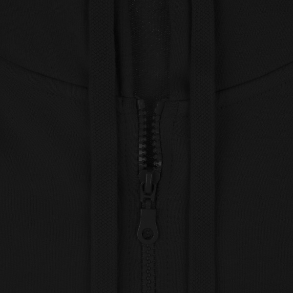 Толстовка на молнии с капюшоном Siverga 2.0, черная