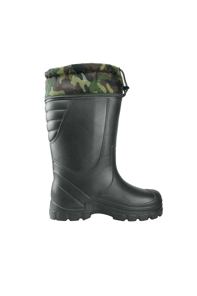 Сапоги "Арктика" КП, с надставкой, съемный чулок -70С, мужские олива