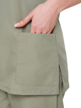 Костюм женский "Эрла" зеленый воск