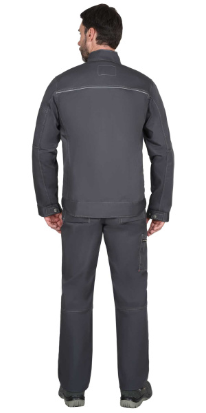 Костюм "Даллас" куртка (чз), п/к, серый