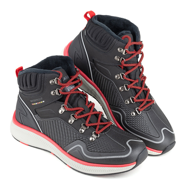 Ботинки ЭСО треккинговые ELKLAND, ПУ/Резина, кожа, мод.164