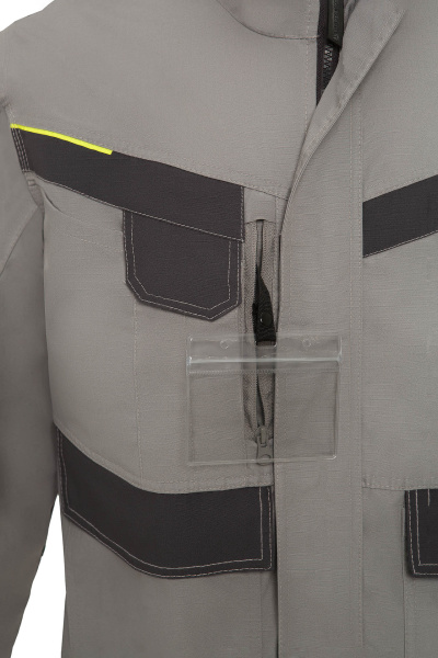 Куртка ДЕЛЬТА ПЛЮС Мач2 Корпорэйт св.серая/серая