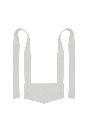 Фартук РИСТРЕТТО (Ristretto) ТЕСТИ трансформер белый