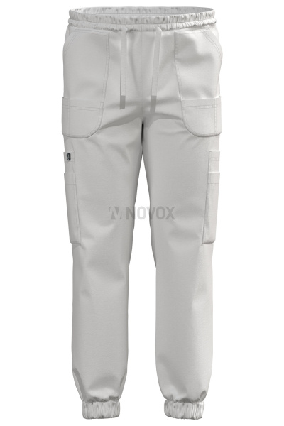 Джоггеры Эргофайв Актив (ERGOFIVE Active) EAPU03 белые