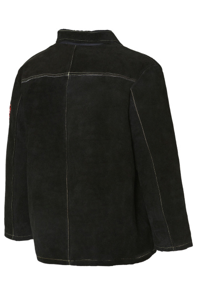 Костюм сварщика цельноспилковый КС30ОТ со съёмным утеплителем Минпромторг черный