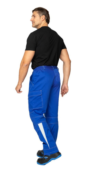 Брюки мужские "Эко-Труд" васильковый, СОП