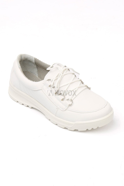 Туфли АЛМИ СВЕТА из микрофибры женские арт 5964 011686 МИНПРОМТОРГ белые