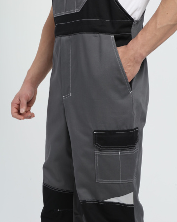 Костюм Вектрон-2 (тк.Смесовая МВО,240) п/к, серый/черный/красный