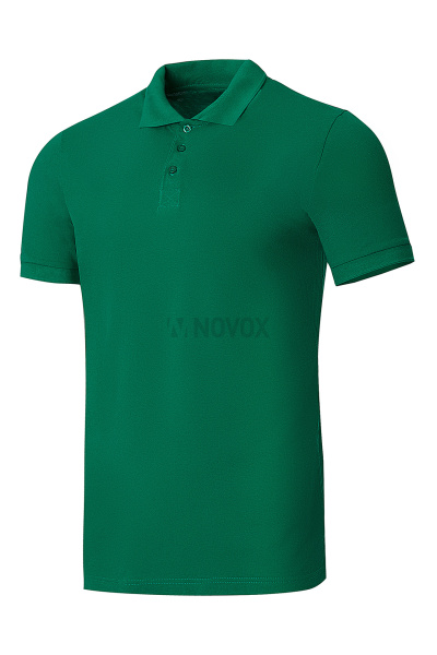 Тенниска-поло зеленый яркий