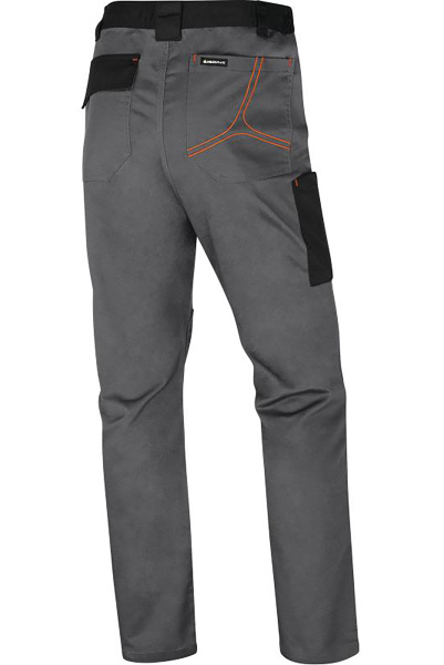 Брюки ДЕЛЬТА ПЛЮС Мач2 серые/оранжевые