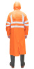 Плащ влагозащитный сигнальный с СОП SIRIUS Профи (225 гр/м2)