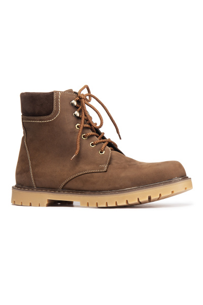 Ботинки DOKER (ДОКЕР) МИНПРОМТОРГ, нубук, ТЭП, цвет braun