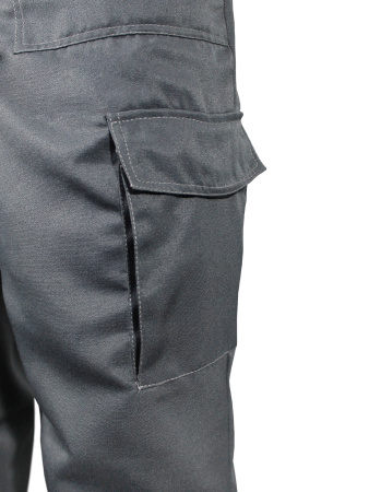 Костюм "Грань", куртка с капюшоном+п/к, цв. серый