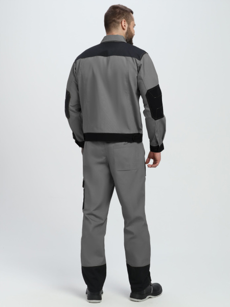 Костюм Вест IMP (тк.Канвас,260) брюки, т.серый/черный