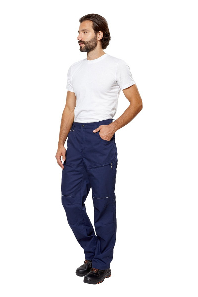 Брюки рабочие мужские летние "Shelby" цвет темно-синий