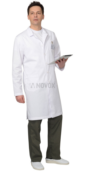 Халат "БРУКЛИН" мужской белый