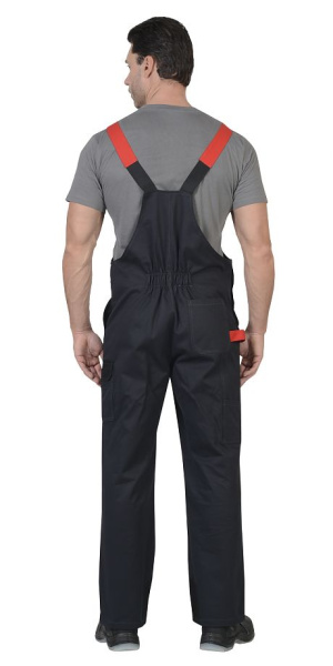 Костюм "ФАВОРИТ-МЕГА" куртка, п/к 100% Х/Б,пл.320 г/кв.м, сер. с красн. и чер. с СОП