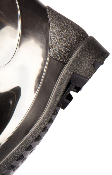 Сапоги ПВХ с чулком из НТП, модель №2 черные