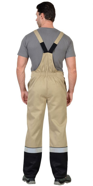 Костюм "ЛЕГИОНЕР" куртка, п/к песочный с черным СОП 50мм