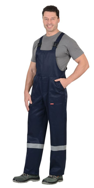 Костюм "Стройград" куртка, п/к, т.синий с оранжевым СОП 50мм