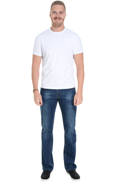 Футболка LUXE (ЛЮКС) мужская белая