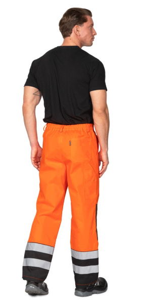 Брюки мужские "Спектр 2М-35" оранжевый/чёрный, СОП