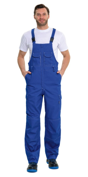 Полукомбинезон мужской летний "Эко-Труд" васильковый, СОП