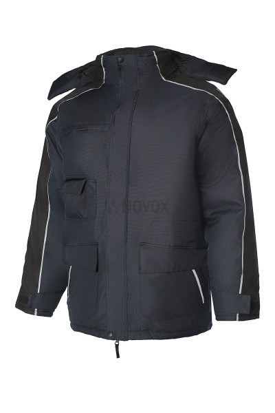 Куртка ДЕЛЬТА ПЛЮС Нордлэнд утепленная темно-синяя