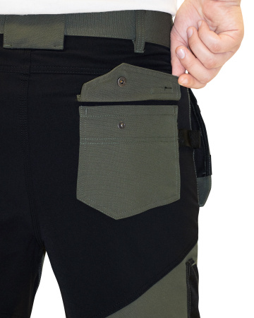 Костюм "Тритон" куртка, брюки хаки с черным, тк. Кошачий глаз