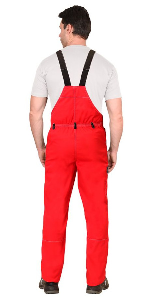 Полукомбинезон "Престиж" красный с чёрным