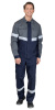 Костюм антистатический мужской "Вираж-Антистат М" тёмно-синий/тёмно-серый (куртка и брюки)