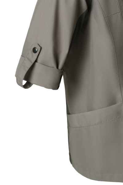 Куртка RISTRETTO (РИСТРЕТТО) модель ШЕФ Лайт женская светло серая