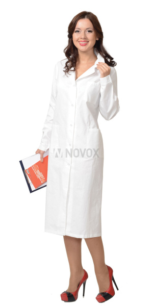 Халат х/б бязь,белый