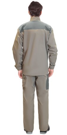 Куртка "ОБЕРОН" песочный с серо-зеленым