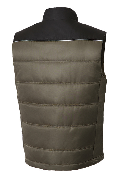 Жилет КОТПРОФИ утепленный хаки/черный