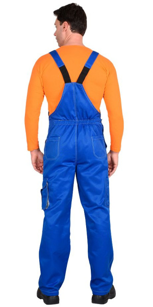 Полукомбинезон "CROWN",васильковый