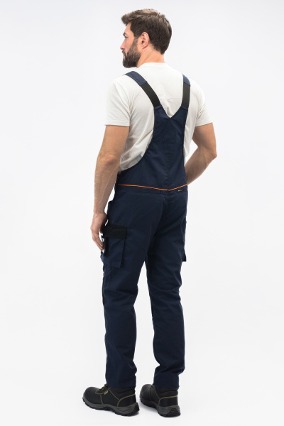 Полукомбинезон ДЕЛЬТА ПЛЮС Мач2 Корпорэйт т.синий/черный