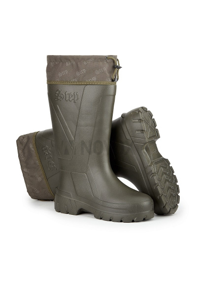 Сапоги ЭВА (-35С), с надставкой, чулок, олива