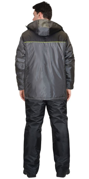 Куртка "ФАВОРИТ", зимняя, черный, тк. Оксфорд