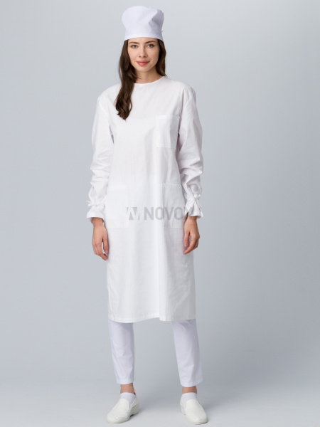 Халат хирурга (тк.Бязь,145), белый