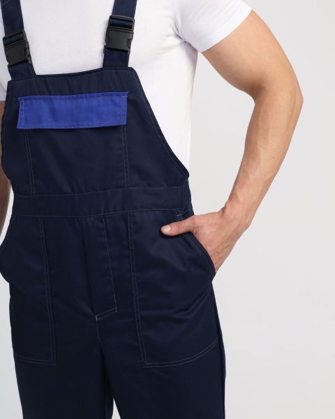 Костюм "Лигор-2" Премиум СОП К. (тк.Смесовая,240) п/к, т.синий/васильковый