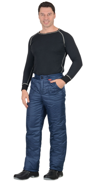 Брюки зимние "Европа", синие тк. ПЭ